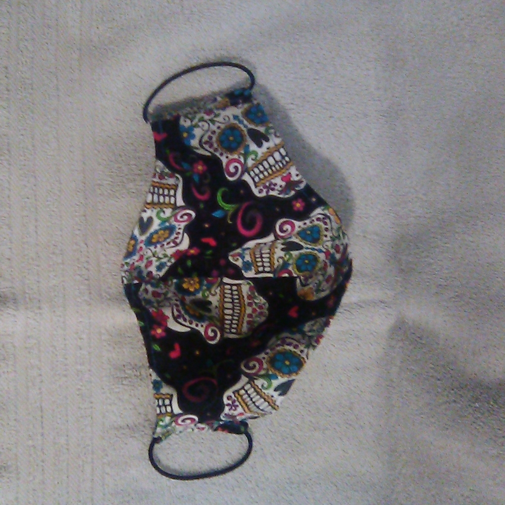2-Día de los Muertos Face Mask - Picture 2 of 4